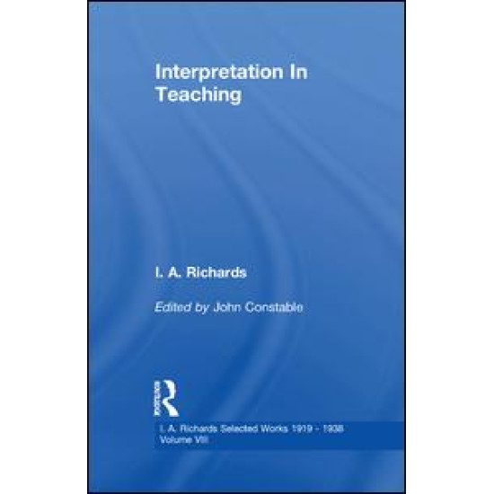 Interpretation In Teaching V 8