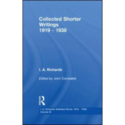 Collected Shorter Writings V9 Collected Shorter Writings V9