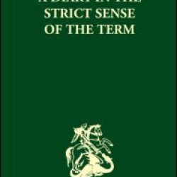 A Diary in the Strictest Sense of the Term