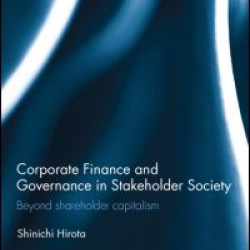 Corporate Finance and Governance in Stakeholder Society