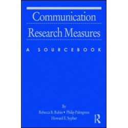 Communication Research Measures Communication Research Measures