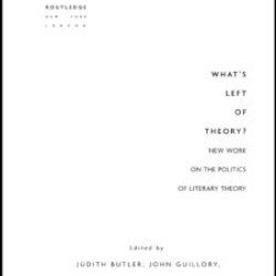 What's Left of Theory? What's Left of Theory?