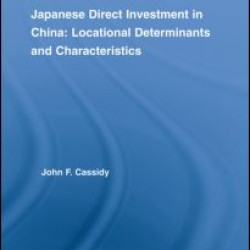 Japanese Direct Investment in China