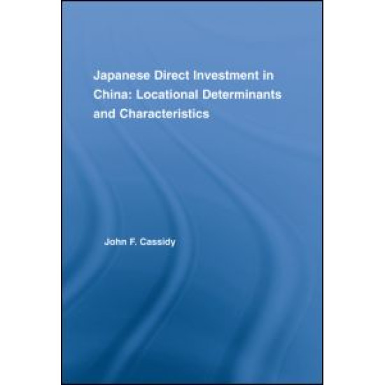 Japanese Direct Investment in China