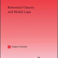 Referential Opacity and Modal Logic