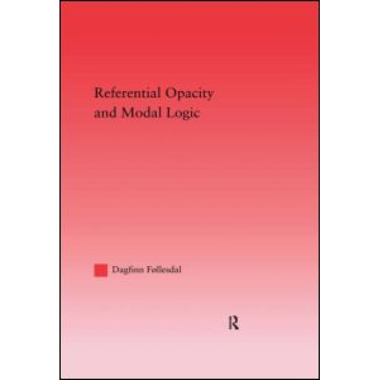 Referential Opacity and Modal Logic
