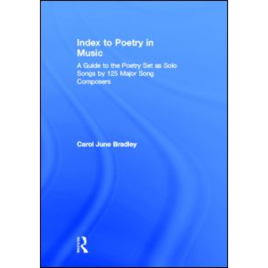 Index to Poetry in Music