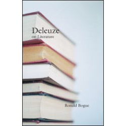 Deleuze on Literature Deleuze on Literature