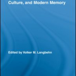 German Colonialism, Visual Culture, and Modern Memory