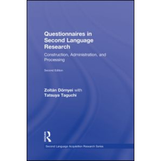Questionnaires in Second Language Research Questionnaires in Second Language Research