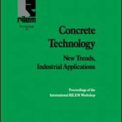 Concrete Technology: New Trends, Industrial Applications Concrete Technology: New Trends, Industrial Applications