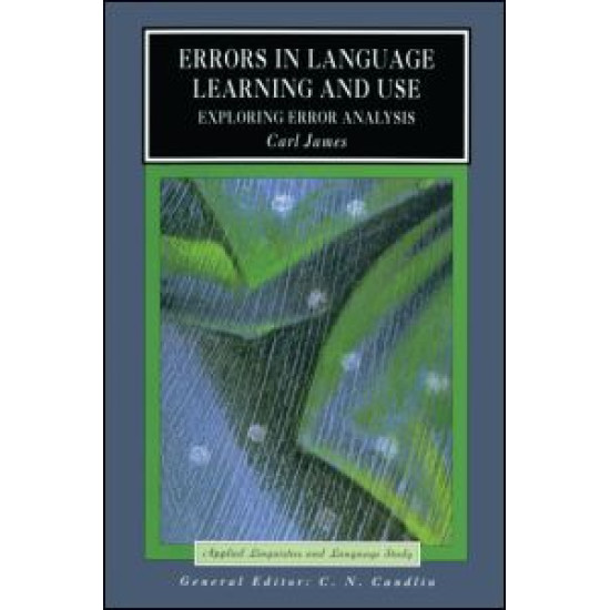 Errors in Language Learning and Use