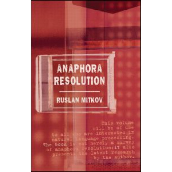 Anaphora Resolution Anaphora Resolution