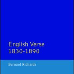 English Verse 1830 - 1890