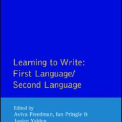 Learning to Write Learning to Write