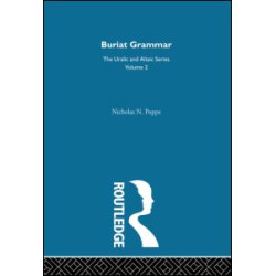 Buriat Grammar Buriat Grammar