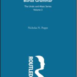 Buriat Grammar Buriat Grammar