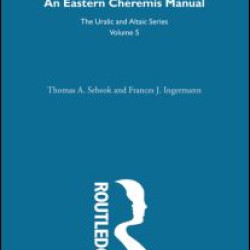 An Eastern Cheremis Manual An Eastern Cheremis Manual