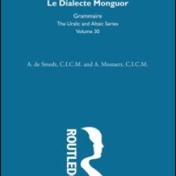 Le Dialecte Monguor