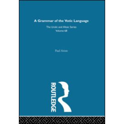 A Grammar of the Votic Language A Grammar of the Votic Language
