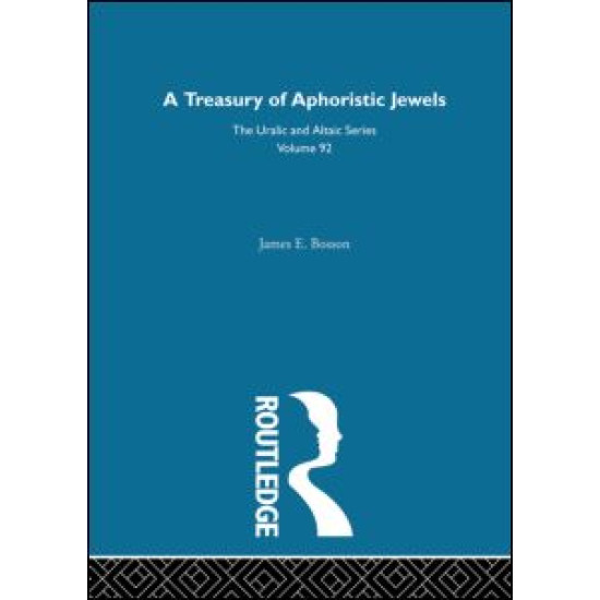 A Treasury of Aphoristic Jewels A Treasury of Aphoristic Jewels
