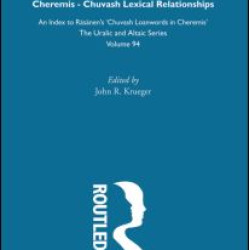 Cheremis-Chuvash Lexial Relationships Cheremis-Chuvash Lexial Relationships