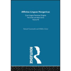 Affinitas Linguae Hungaricae Cum Linguis Fennicae Originis Affinitas Linguae Hungaricae Cum Linguis Fennicae Originis