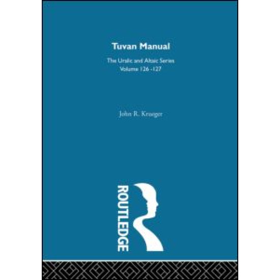 A Tuvan Manual A Tuvan Manual