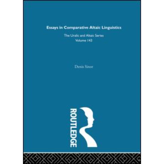 Essays in Comparative Altaic Linguistics