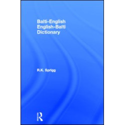 Balti-English / English-Balti Dictionary