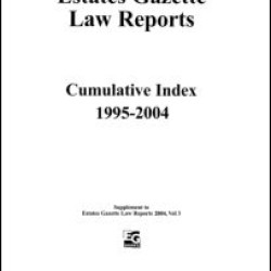 EGLR 2004 Cumulative Index EGLR 2004 Cumulative Index