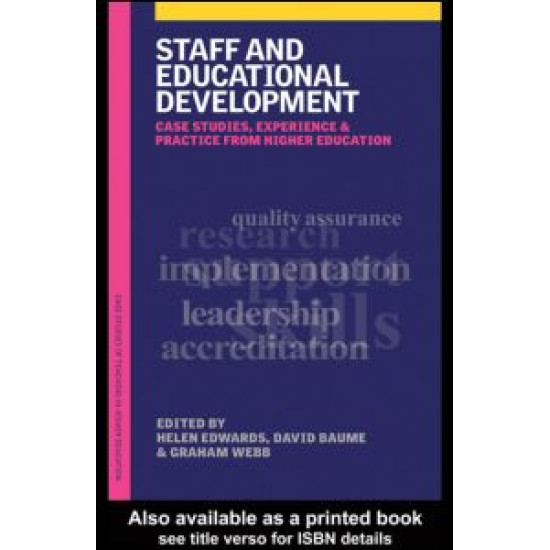 Staff and Educational Development