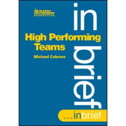 High Performing Teams In Brief High Performing Teams In Brief