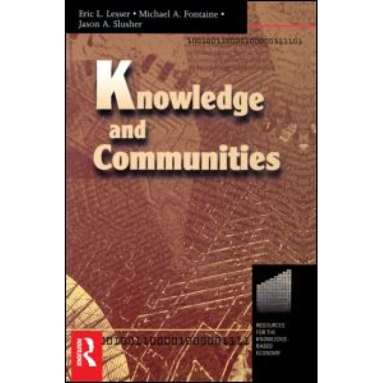 Knowledge and Communities Knowledge and Communities