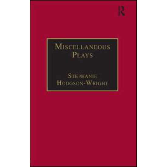 Miscellaneous Plays Miscellaneous Plays