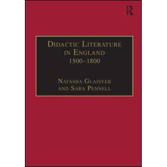 Didactic Literature in England 1500–1800