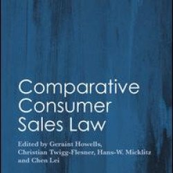 Comparative Consumer Sales Law Comparative Consumer Sales Law