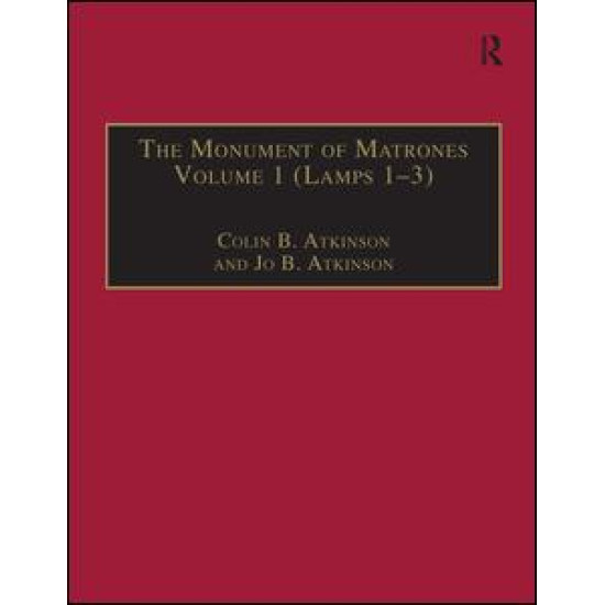 The Monument of Matrones Volume 1 (Lamps 1–3) The Monument of Matrones Volume 1 (Lamps 1–3)