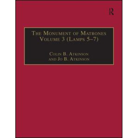 The Monument of Matrones Volume 3 (Lamps 5–7) The Monument of Matrones Volume 3 (Lamps 5–7)