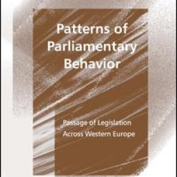 Patterns of Parliamentary Behavior Patterns of Parliamentary Behavior