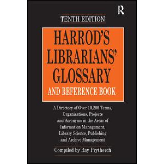 Harrod's Librarians' Glossary and Reference Book