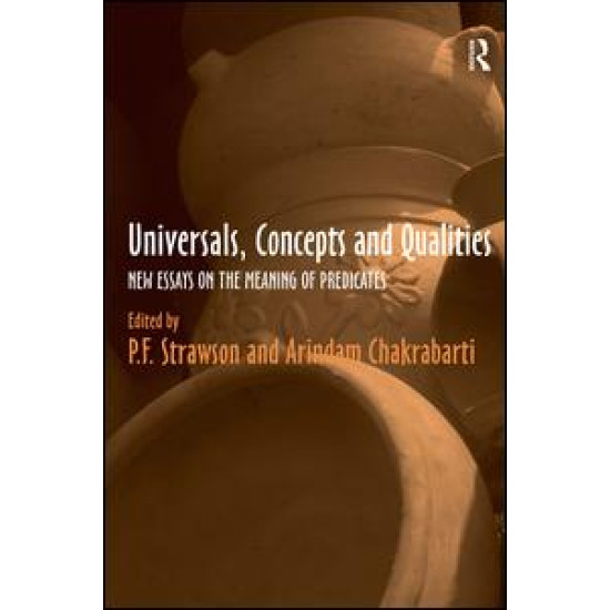 Universals, Concepts and Qualities Universals, Concepts and Qualities