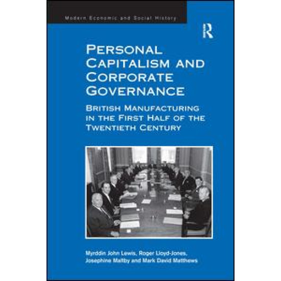 Personal Capitalism and Corporate Governance Personal Capitalism and Corporate Governance