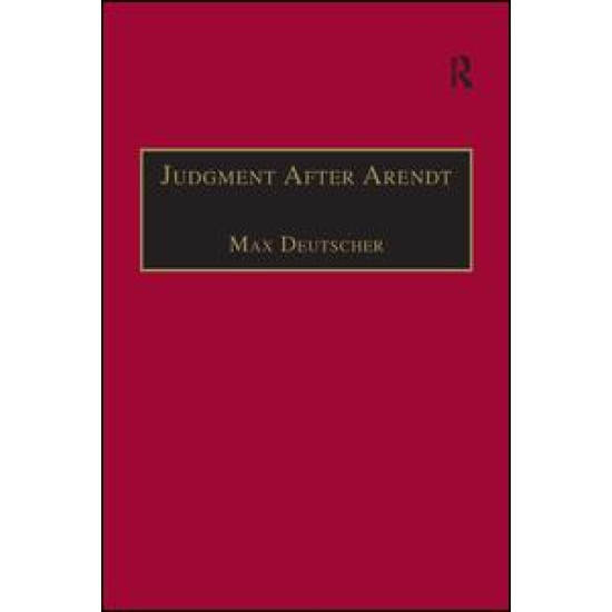 Judgment After Arendt Judgment After Arendt