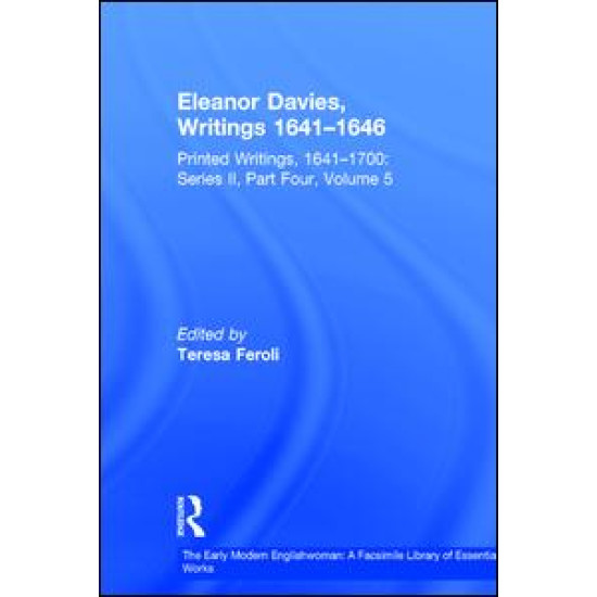 Eleanor Davies, Writings 1641–1646 Eleanor Davies, Writings 1641–1646