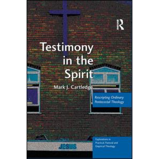 Testimony in the Spirit Testimony in the Spirit
