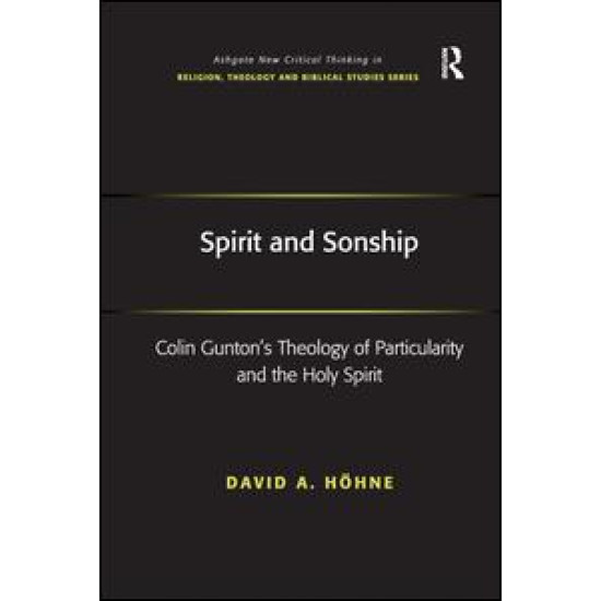 Spirit and Sonship Spirit and Sonship