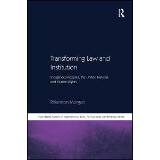 Transforming Law and Institution Transforming Law and Institution
