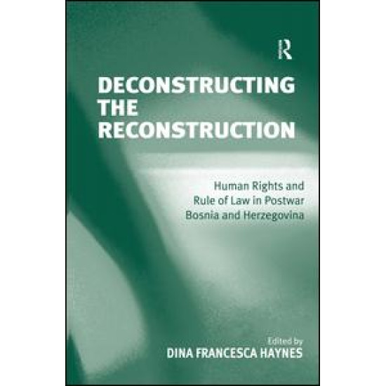Deconstructing the Reconstruction Deconstructing the Reconstruction