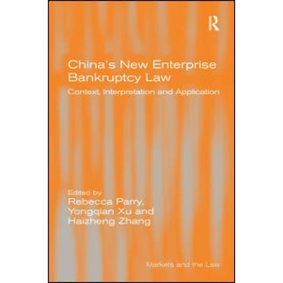 China's New Enterprise Bankruptcy Law China's New Enterprise Bankruptcy Law